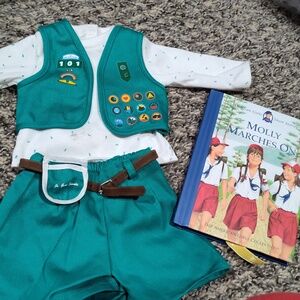 American girl outfit n book